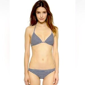 Tory Burch Striped String Bikini size xs #0674